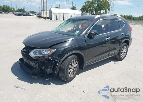 2017 Nissan Rogue Sv z USA, uszkodzony, nr VIN KNMAT2MT3HP565521